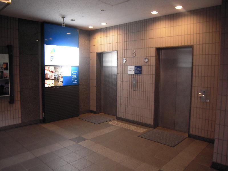 エレベーター（大津駅南口改札外⇔ホテル）
