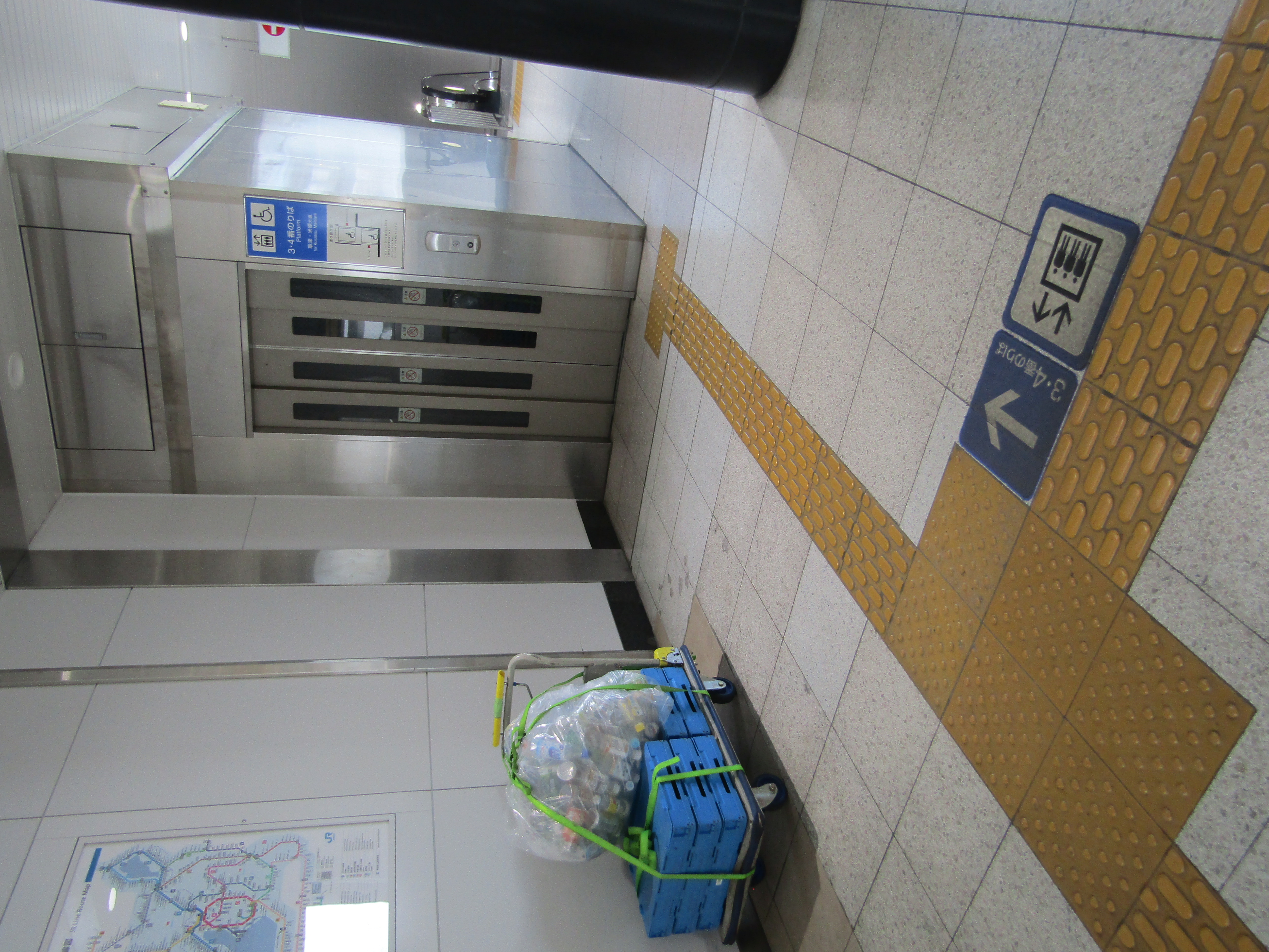 エレベーター（ホーム⇔改札内通路）