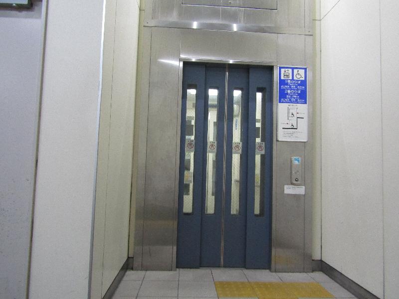 エレベーター（改札内⇔ホーム）
