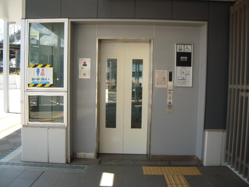 エレベーター（北口ロータリー⇔2階改札外）